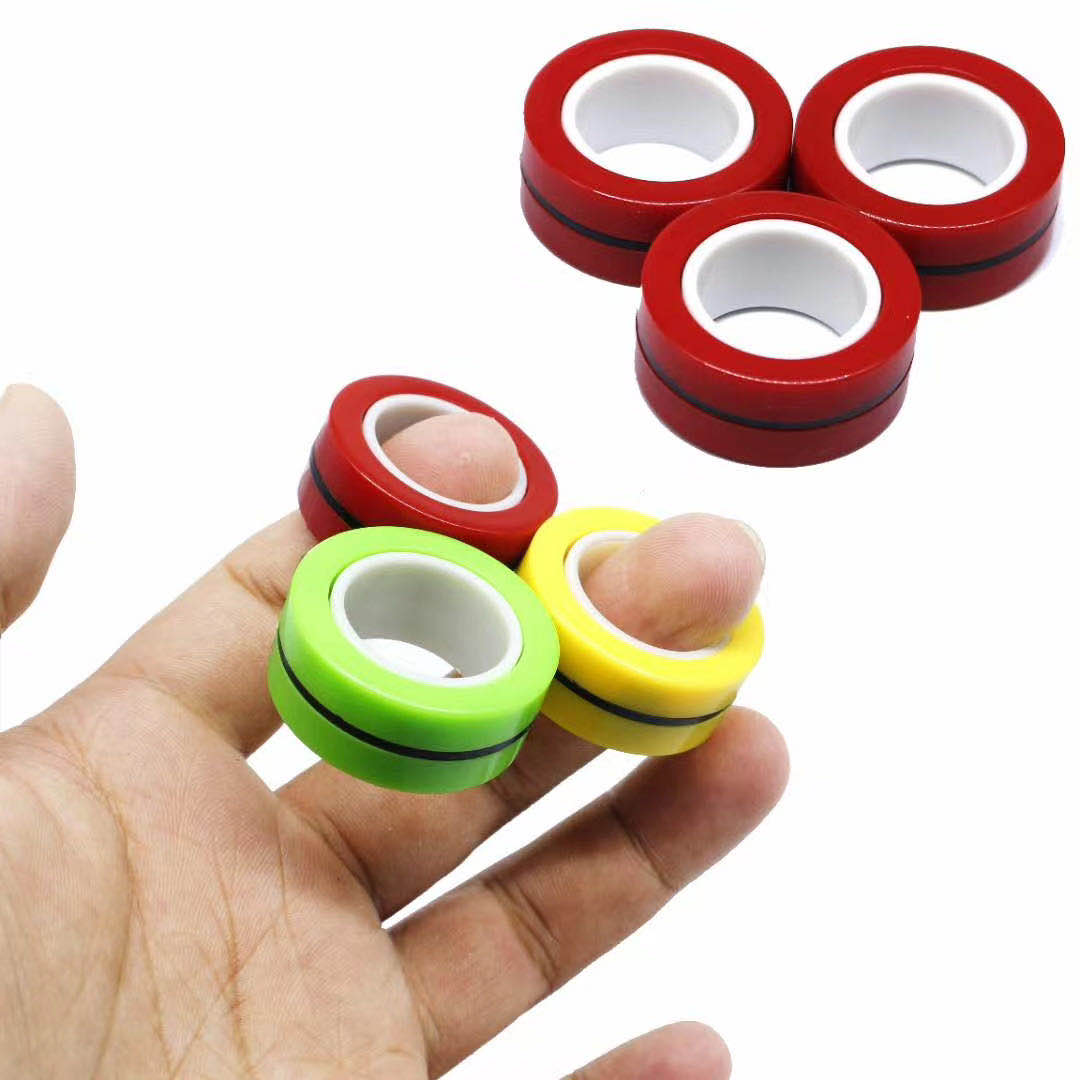 磁铁指环彩色减压保健養心降压