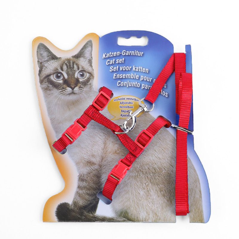Aishangchong offers a wide range of cat trackers in stock, including I-shaped chest straps, Chinchillas, leashes and red cat leashes