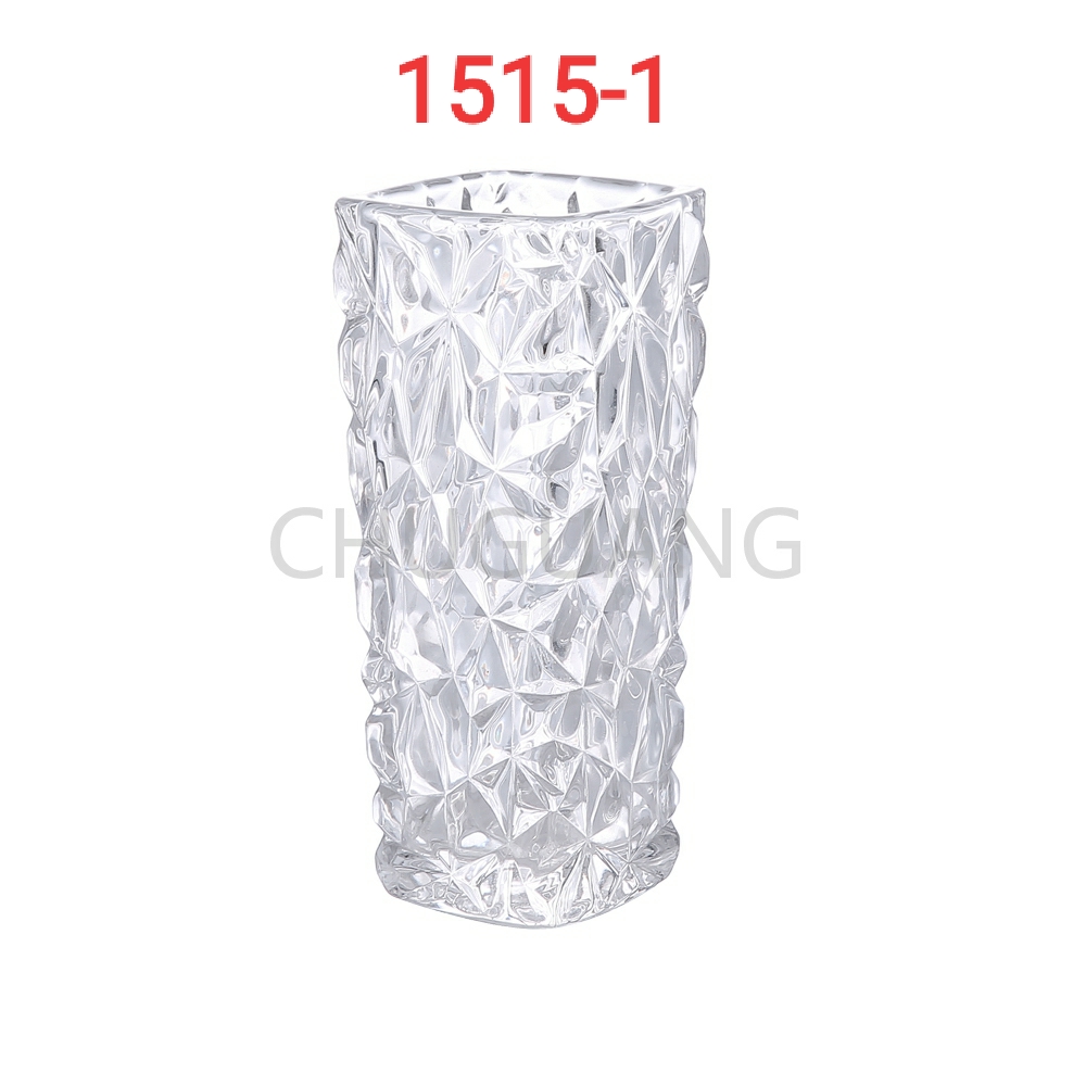 15 square ice series crystal glass vase chu Guang glass thumbnail