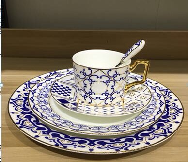 陶瓷骨瓷餐具套装西餐刀叉勺8头组