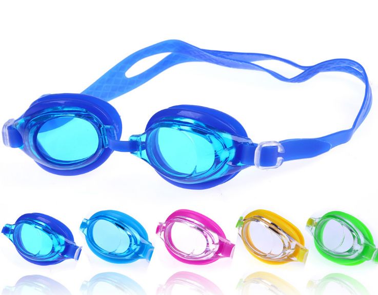 Wholesale special children color candy bear waterproof anti - fog goggles 803