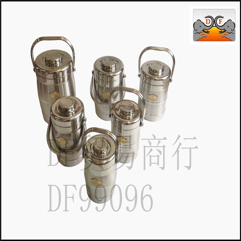 DF99096 Grundesh lifting pot stainless steel vacuum insulated lifting pot straight drum lifting pot