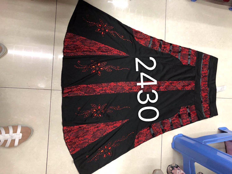 2430 striped dress thumbnail