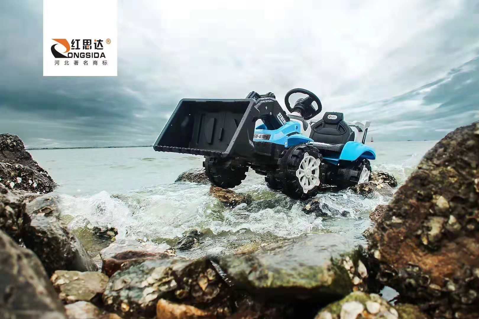 儿童电动推土机