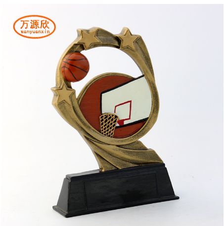 Basketball award trophies, resin, metal and plastic trophies, event souvenirs, handicrafts and ornaments HX1853 details Picture