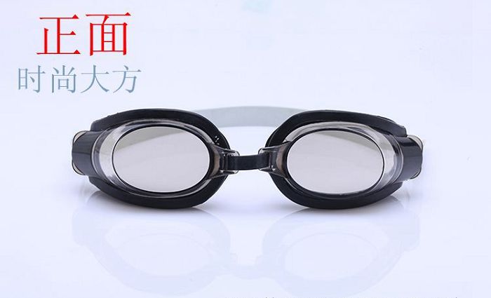 水上用品大童成人平光防水游泳镜批发 耳塞鼻夹套装118-1详情图4