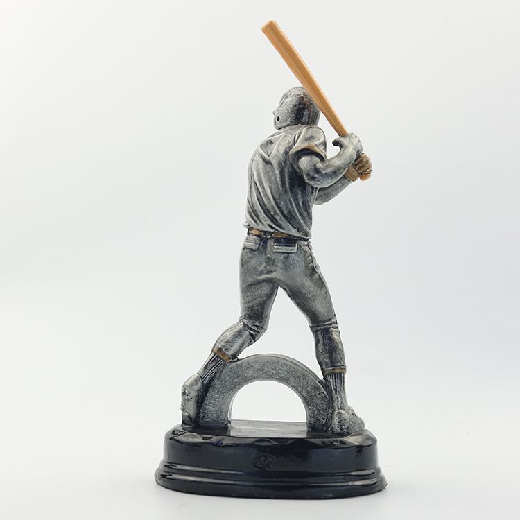 Wanyuanxin Men's Baseball Trophy, Baseball Club Award Prize, Resin Handicraft HX1234 Specification drawing