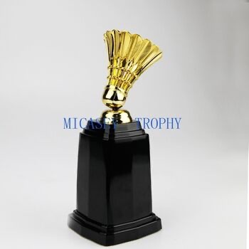 塑料羽毛球奖杯