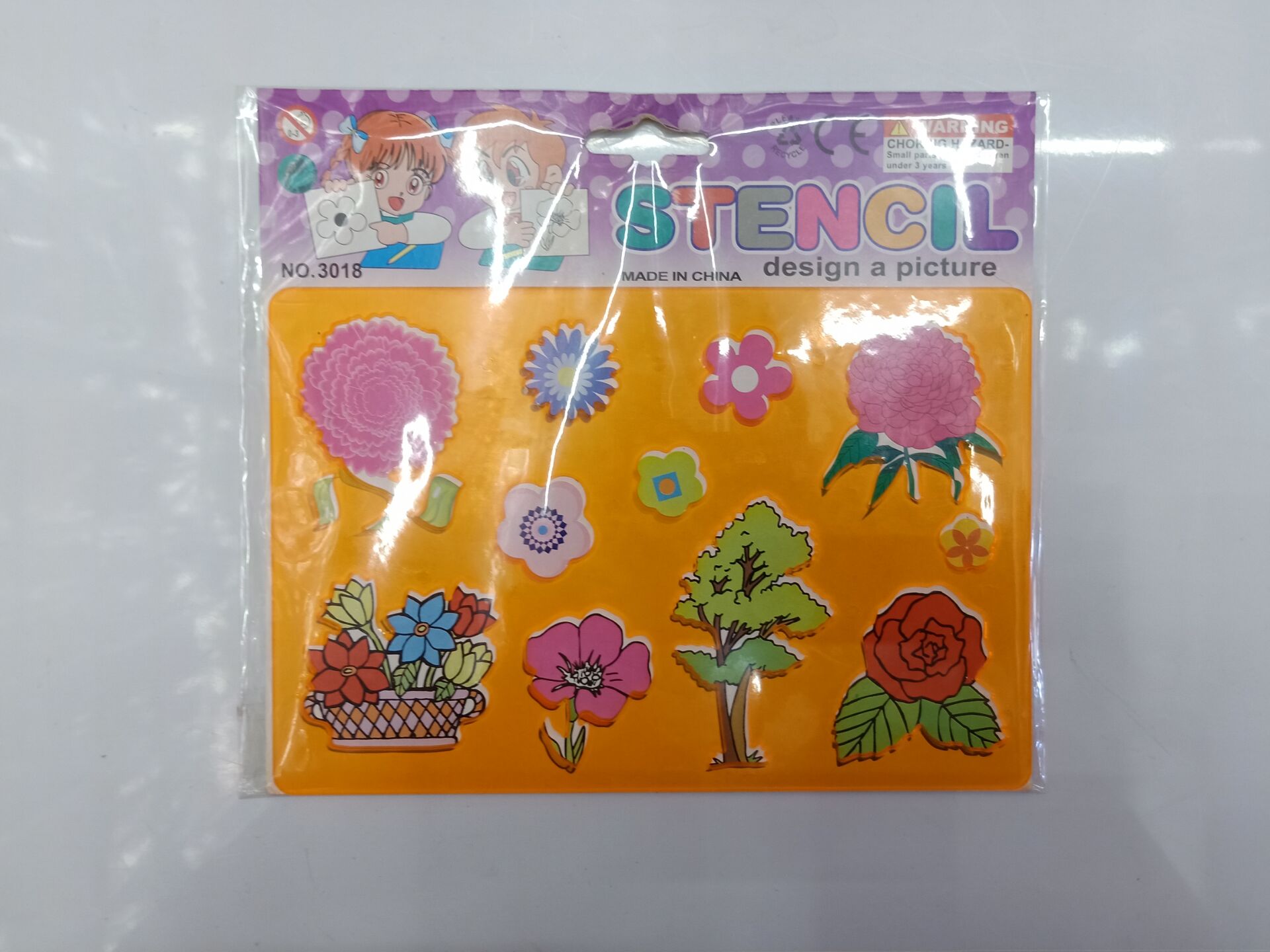Series 2030 Drawing template flower-1 thumbnail