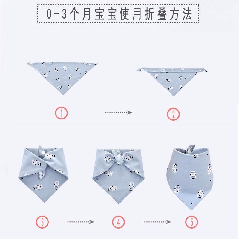 أما الأطفال الذين يحملون وشاح القطن النقي، منديل بلعاب القطن النقي، فيطحون بشفاه الأطفال details Picture