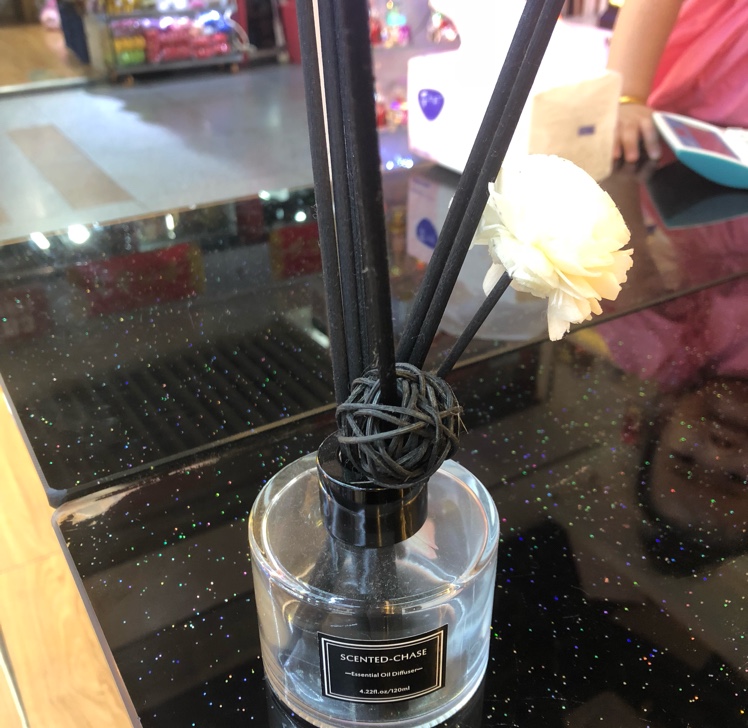 新款草本纹身贴檀香手串亚克力流沙冰箱贴创意家居装饰