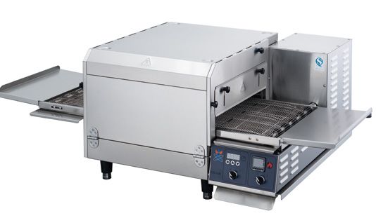 Crawler electric pizza oven 1620 full figure