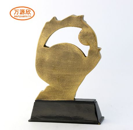 Basketball award trophies, resin, metal and plastic trophies, event souvenirs, handicrafts and ornaments HX1853 Specification drawing