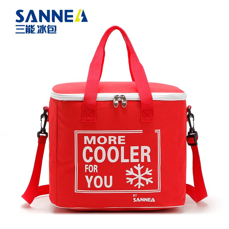 SAN Neng's new Oxford cloth insulated lunch box, outdoor picnic aluminum film lunch box, insulated and cold insulated lunch box wholesale Specification image