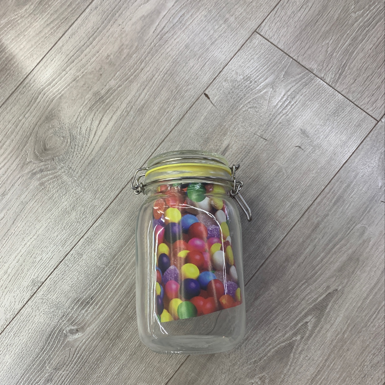 1500ml不锈钢卡扣方形密封瓶