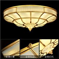 Shanggu European-style all-copper ceiling lamp, brass decorative chandelier, European-style lamp series details Picture