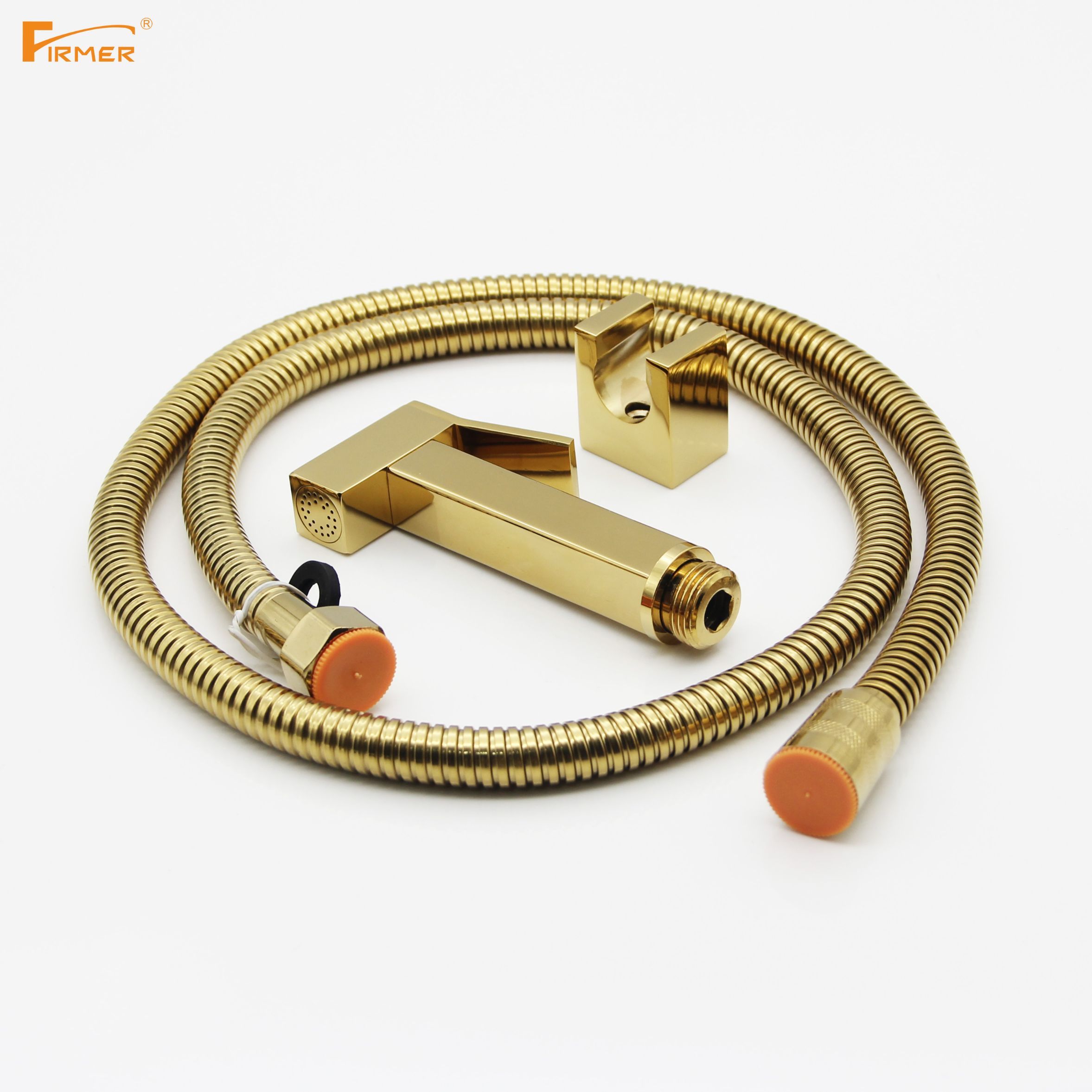 FIRMER YLN8257G-3 All-copper toilet spray gun cleaning Toilet Companion Women Flushing high-pressure nozzle details Picture