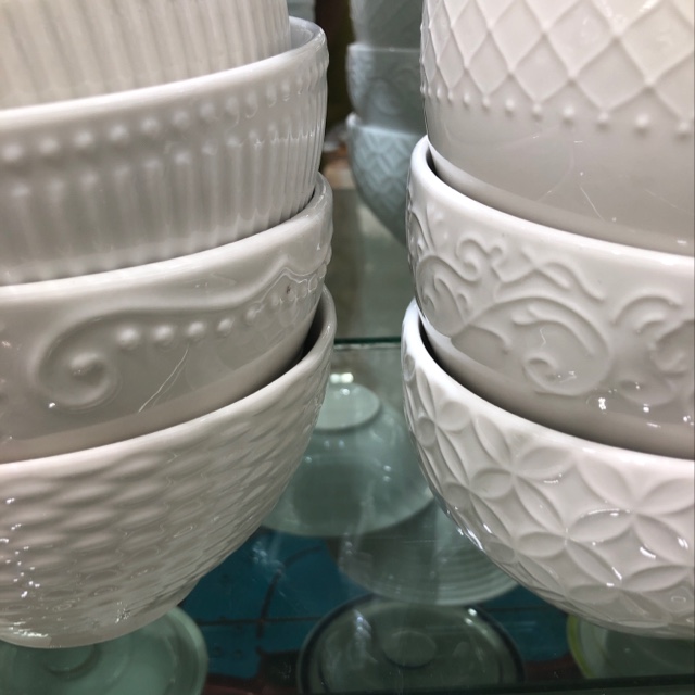 6-inch relief bowl.48 pieces per box, factory direct sales, wholesale and retail, in stock, offline physical store. Consult before placing an order Application Scenario