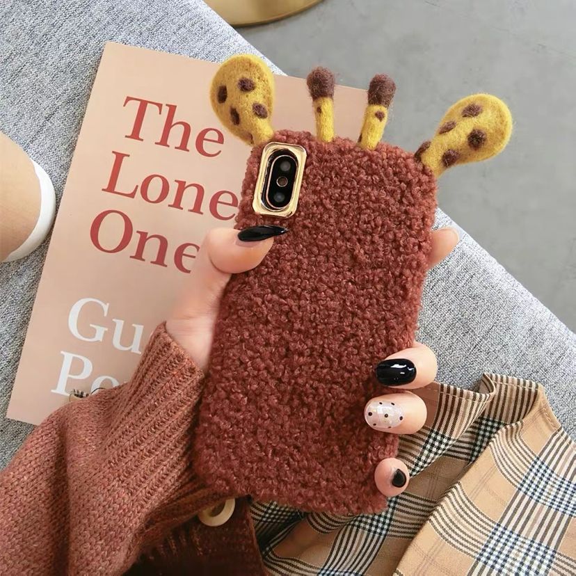 羊毛鹿角手机壳帽套子服饰配件[69]详情图5