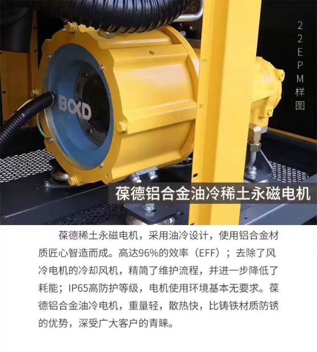 葆德智能永磁变频螺杆式空压机BD-37EPM详情图2