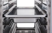 Electronic full-type bidirectional upright insulated cabinet (glass door) detail image 3