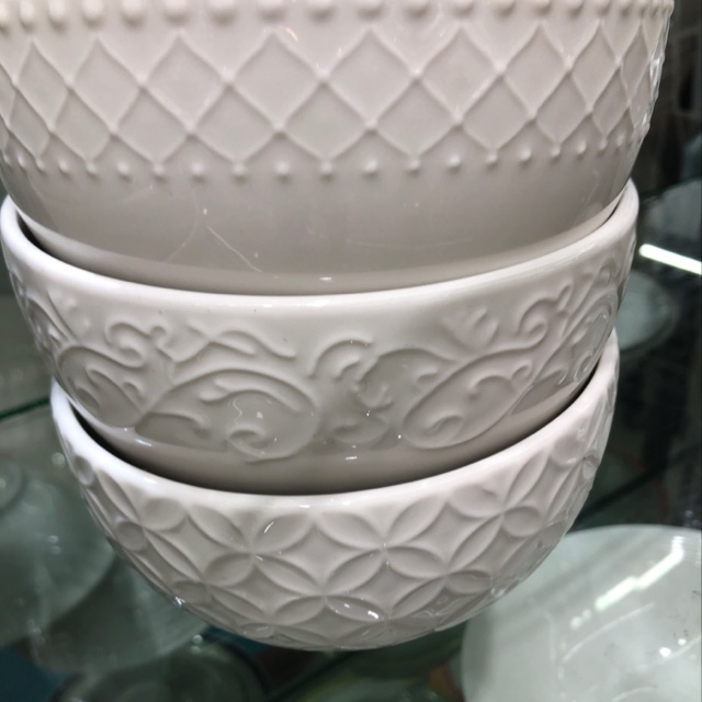 6-inch relief bowls, 48 in a box! Factory direct sales, wholesale and retail, in stock at offline physical stores. Please consult before placing an order Item Picture