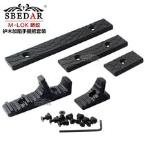 MOLK nylon python armguard with choke front grip set