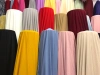 Diagonal silk linen matte broken twill fabric for clothing and accessories, fabric and handicrafts Specification image