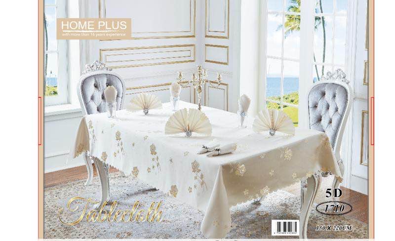 高精密盒装台布➕8个餐巾