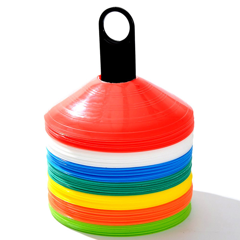 Logo disc 50 sets of football corner logo barricade round head straw hat logo bucket
