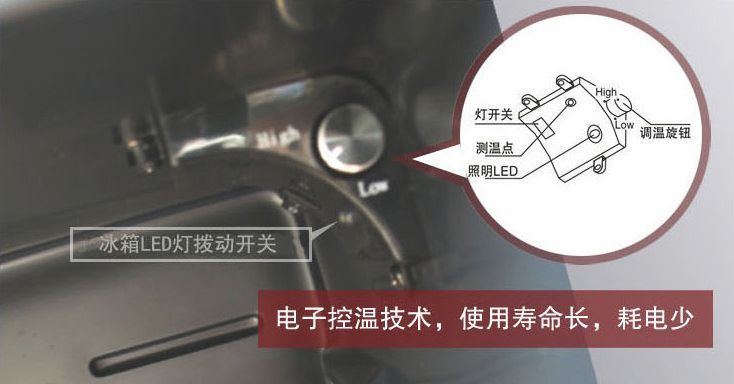 玻璃门客房酒店小冰箱宿舍家用厂家直销批发小冰箱详情图3