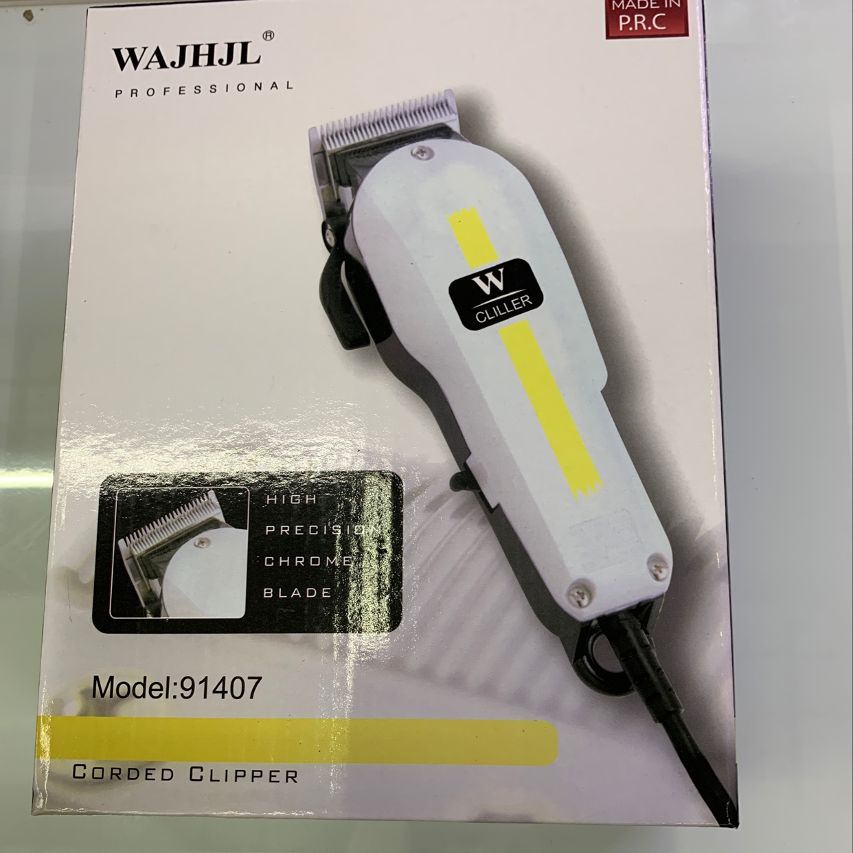 A barber's barber's razor full figure