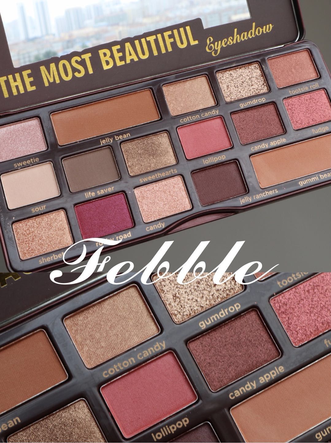 febble16 eyeshadow palette export Dubai Instagram Super popular girlish douyin polarized earth tones pic 3