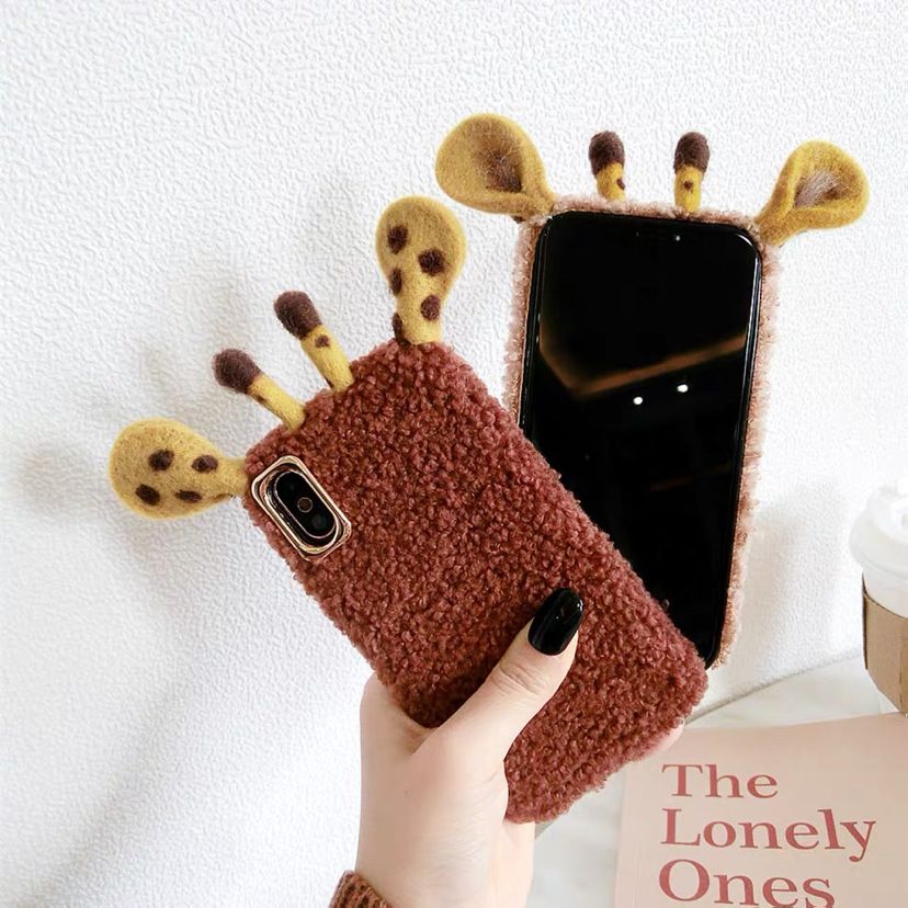 羊毛鹿角手机壳帽套子服饰配件[69]详情图2