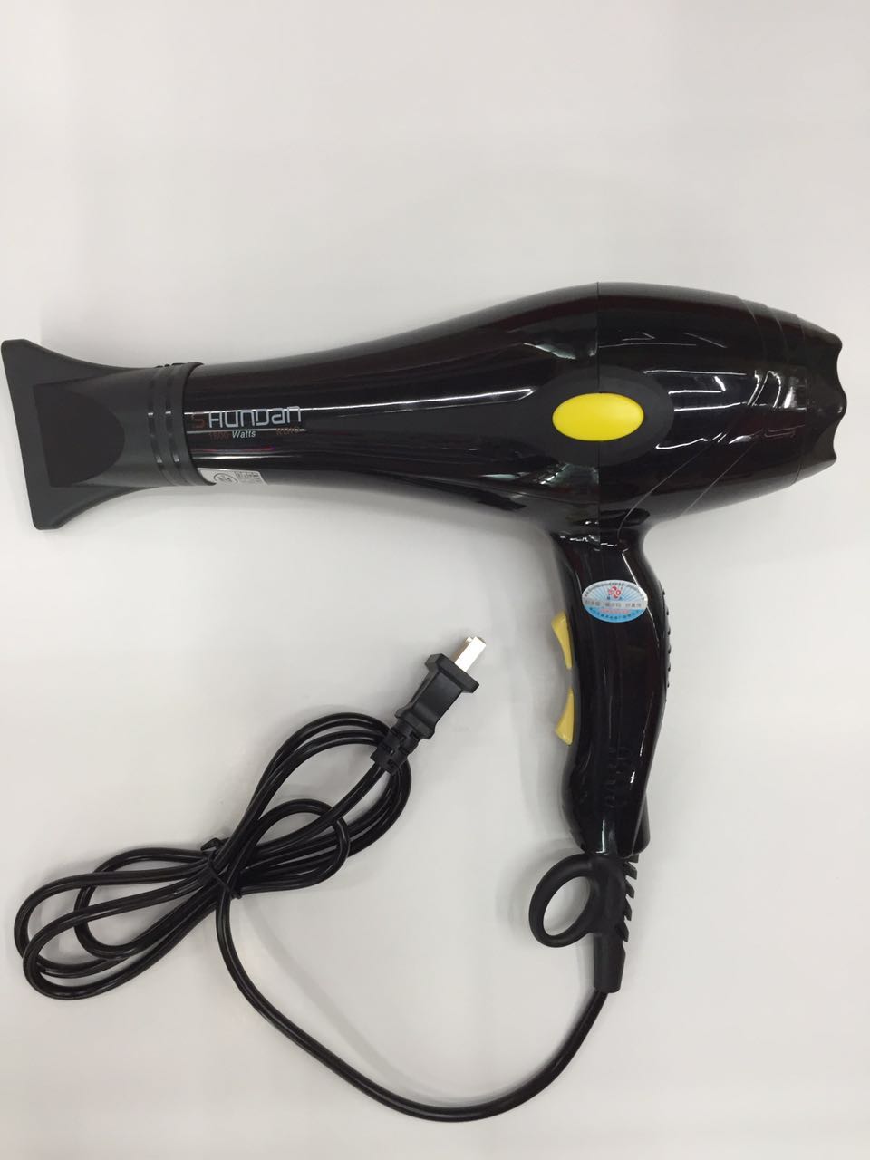 Shundan gift machine household black hair dryer detail image 2