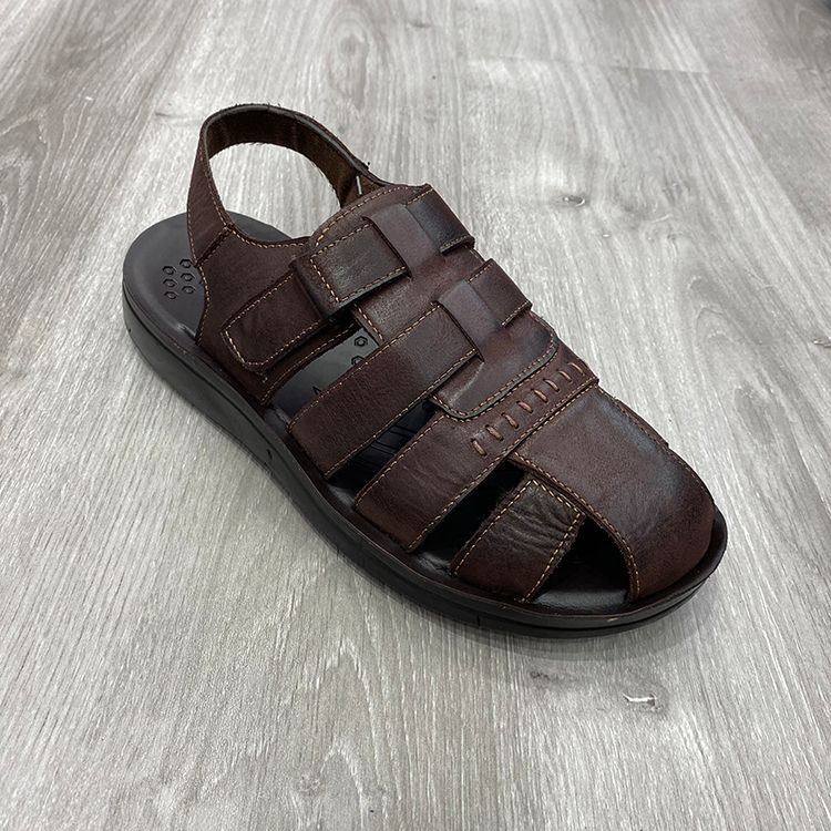 外贸男鞋夏季男凉鞋男士真皮凉鞋men's genuine leather sandals