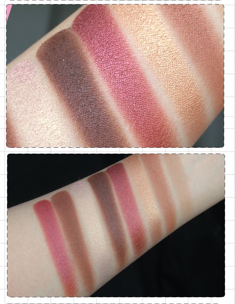 Febble16-color maple leaf eyeshadow palette is super popular on Instagram, featuring a girlish pearlescent look pic 7