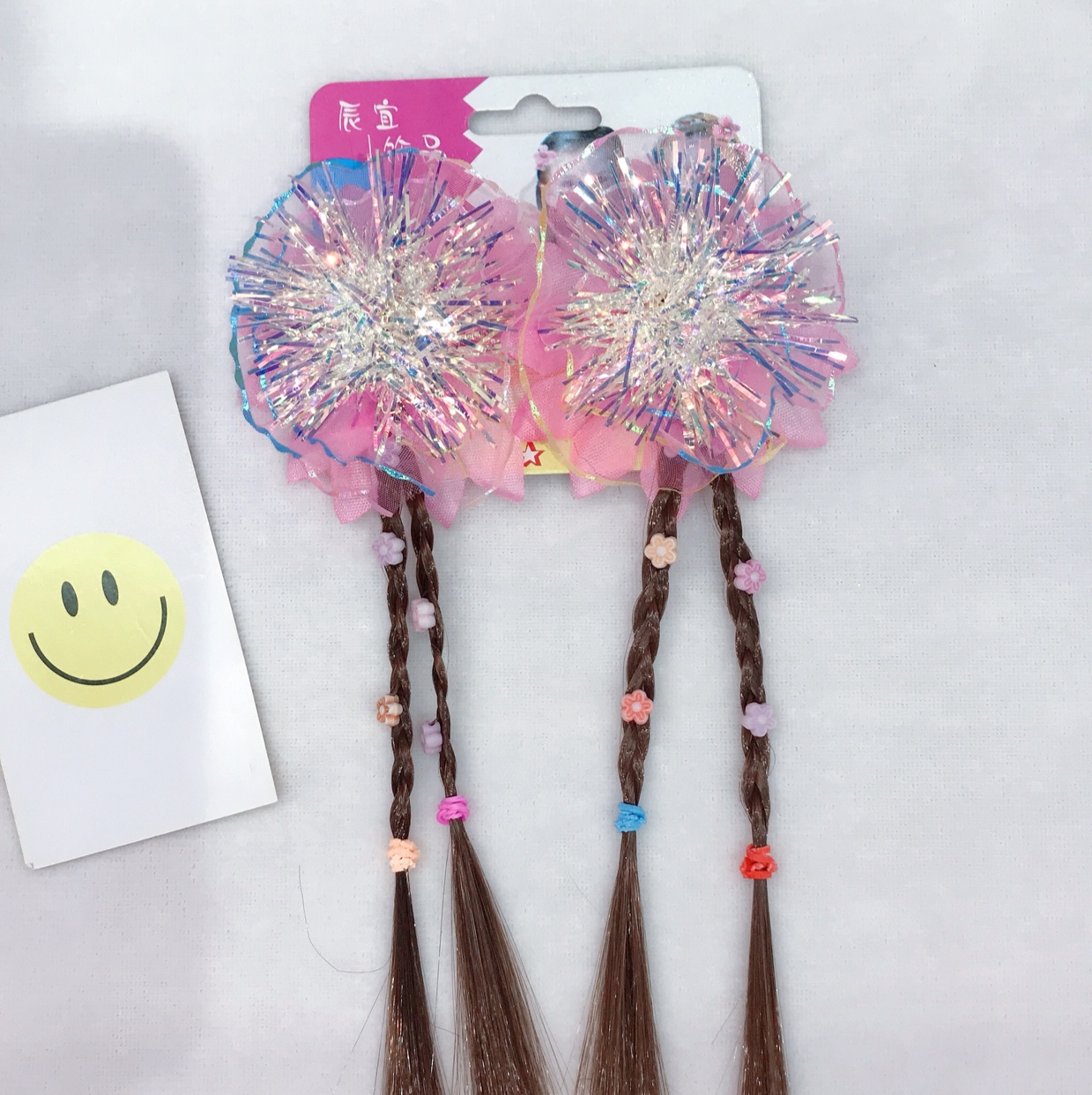 Children's hairpin with wig Korean Princess styling Braid with twist Little girl hairpin with hairpin thumbnail