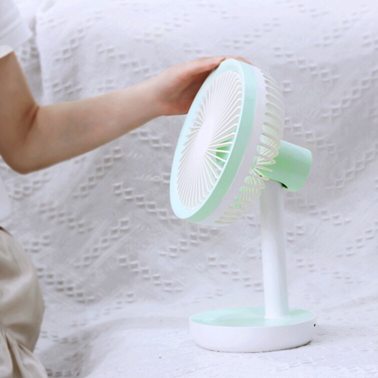 6-inch portable desktop fan with a fresh and clean style undefined