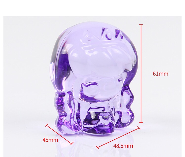 Manufacturer direct acrylic toy crystal toy little girl 50*61mm thumbnail