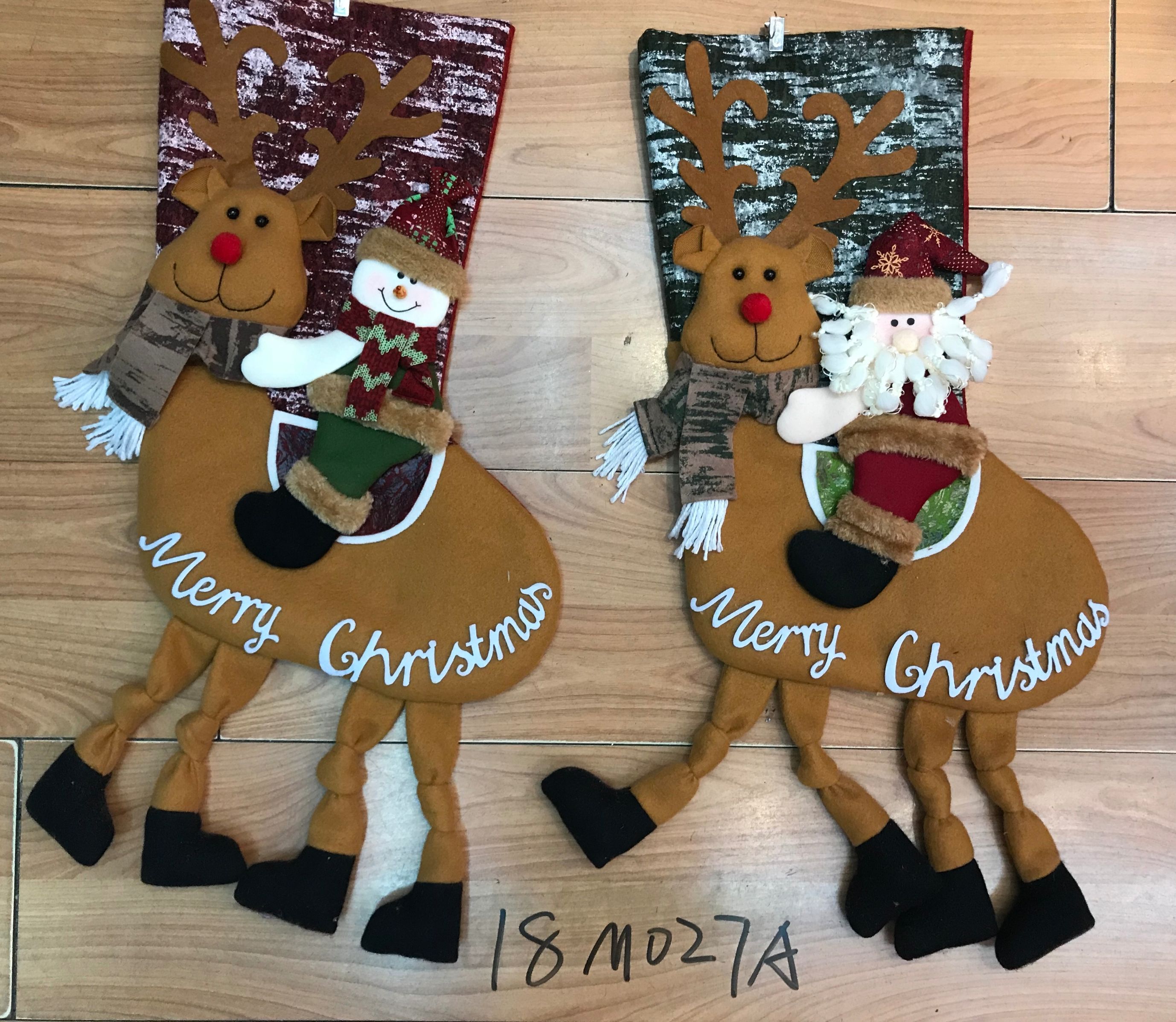 Christmas cartoon socks Christmas decoration socks Christmas gift socks Santa Claus Snowman deer decoration socks thumbnail