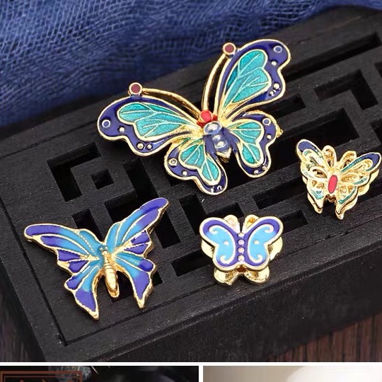 Accessories, headwear, hairpins, ancient-style costume TV drama accessories, butterfly style