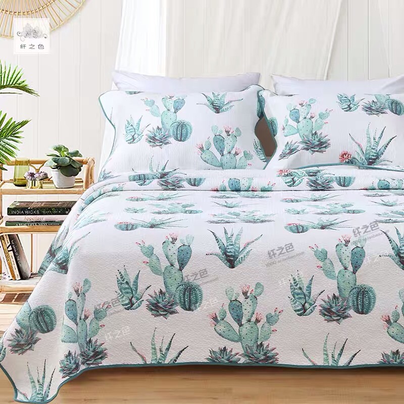 Cotton Quilted Three-Piece Set