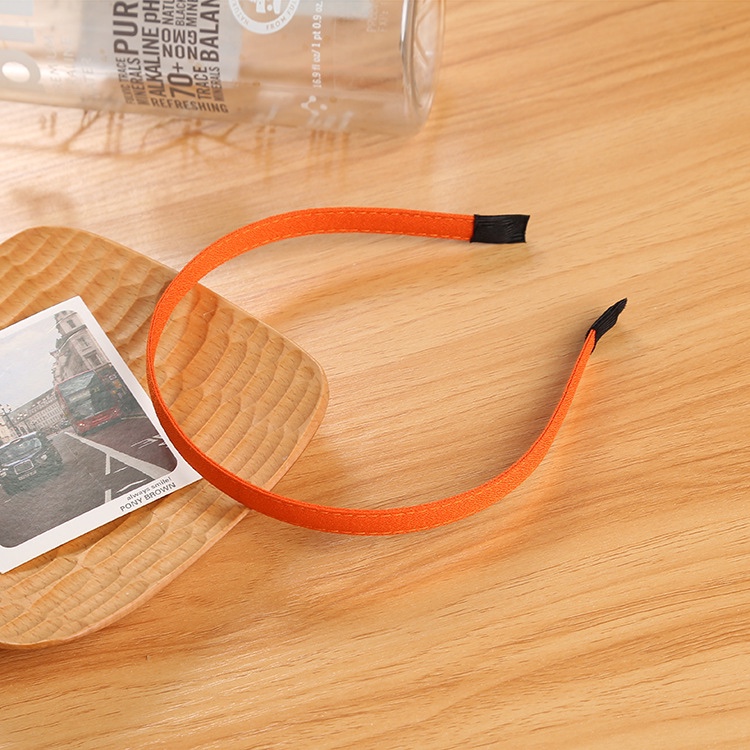 1cm Korean version popular DIY double-sided pressure strip, wire threading, fabric pressing, linen, iron hair band, children's headband accessories Application Scenario