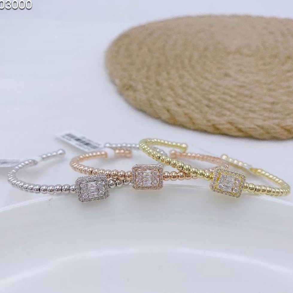 Zircon Zircon Bracelet super shiny Zircon Zircon bracelet Simple exquisite elegant bracelet