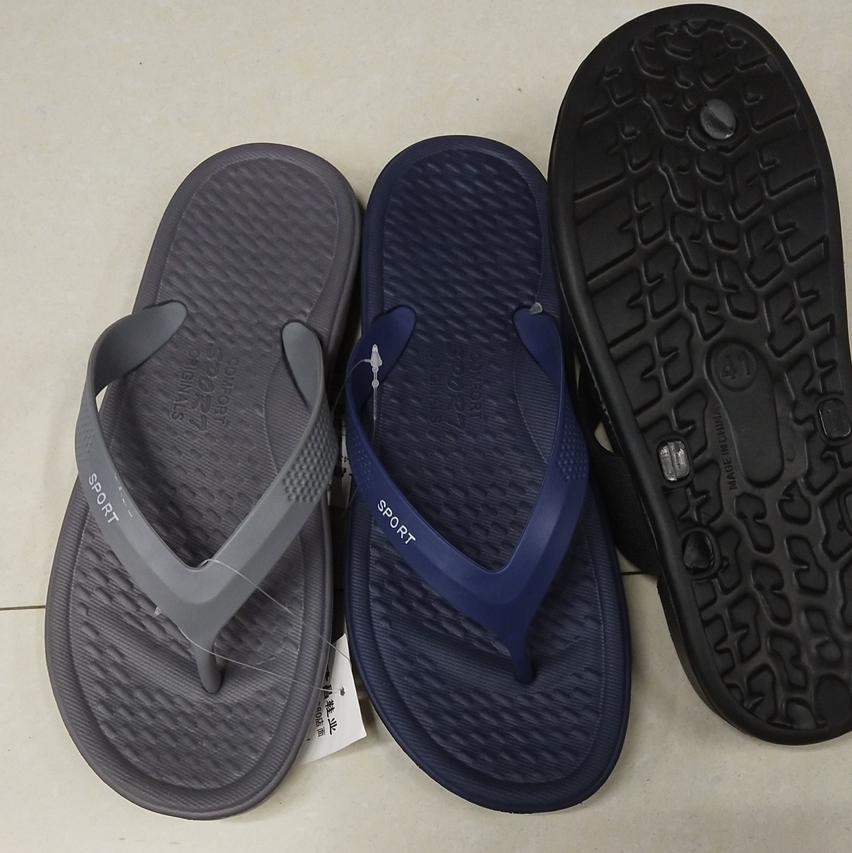 Men's flip-flops 40-45, model number 888