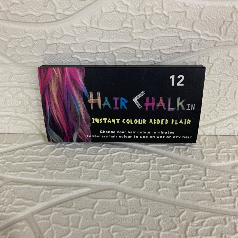 12 color hair dye stick, disposable hair dye pen, hair dye pen