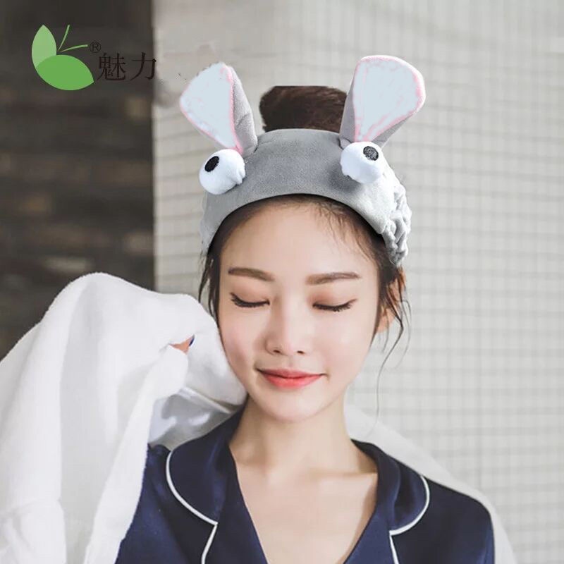 头带眼镜长兔耳