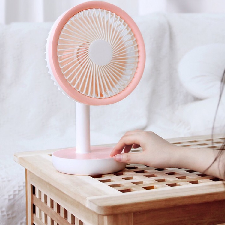6-inch portable desktop fan with a fresh and clean style details Picture