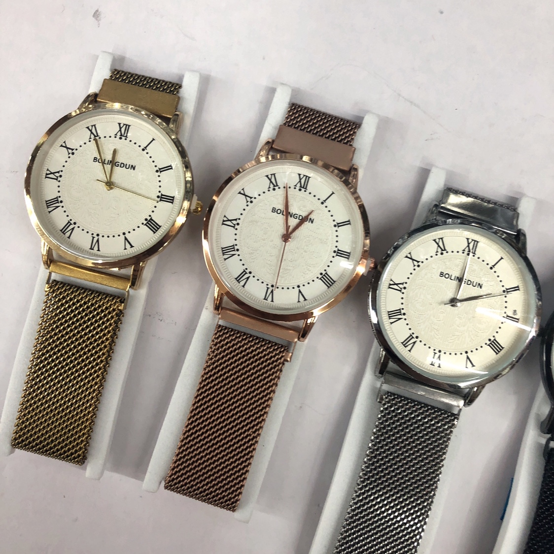 男士手表 时尚 潮流 简约石英表生活防水米兰带2产品图